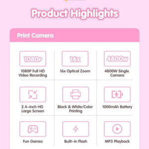 ფოტოაპარატი ბეჭდვის ფუნქციით - Image 5